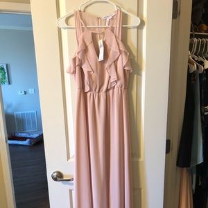 BCBG Blush Pink Bridesmaid Dress *NEW WITH TAGS*